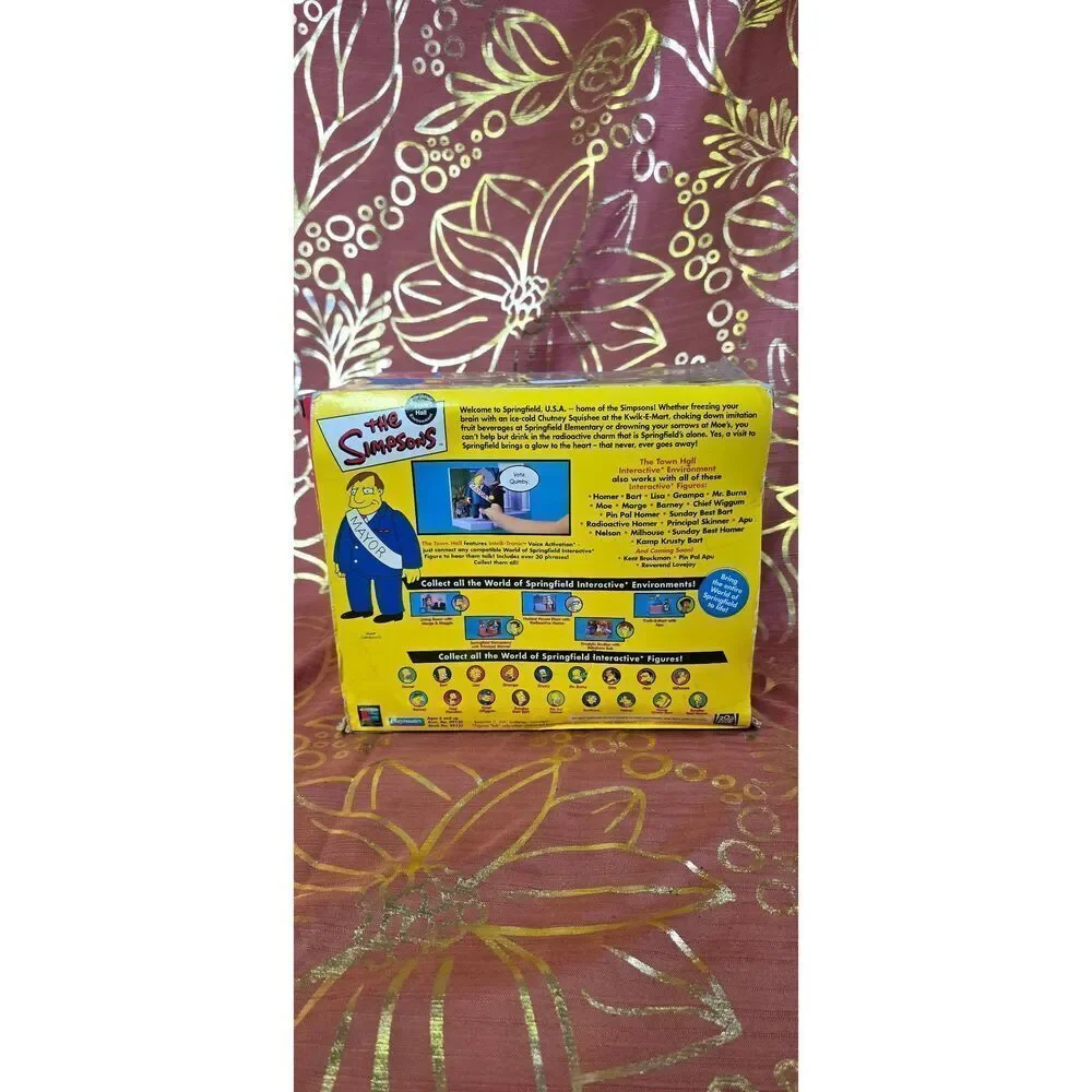 Playmates Toys The Simpsons Interactive Town Hall Environment, Mayor Quimby